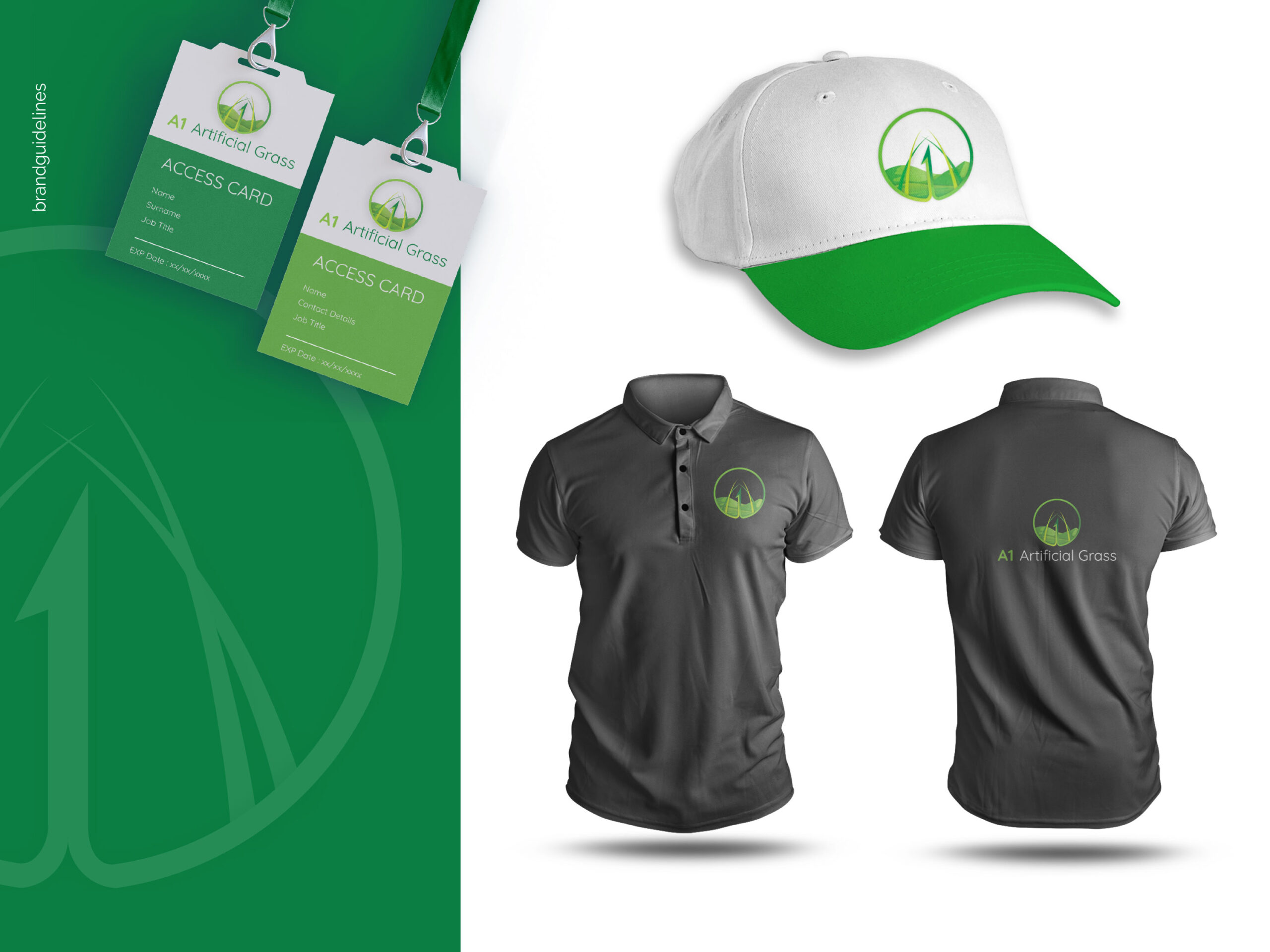 A1 Artificial Grass Branding